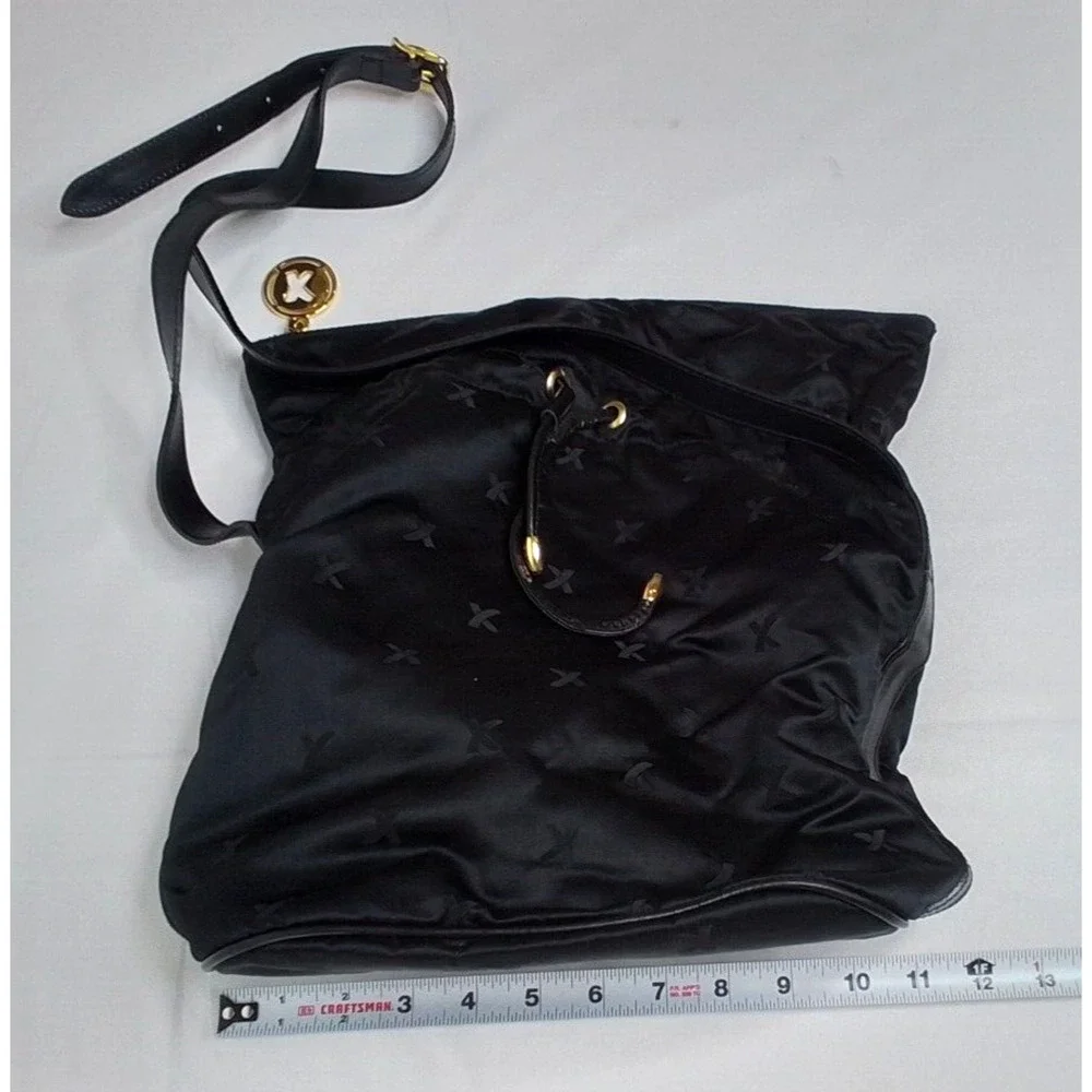 Paloma Picasso Women's Bucket Bag Black w/ Original Dust Bag #W2859